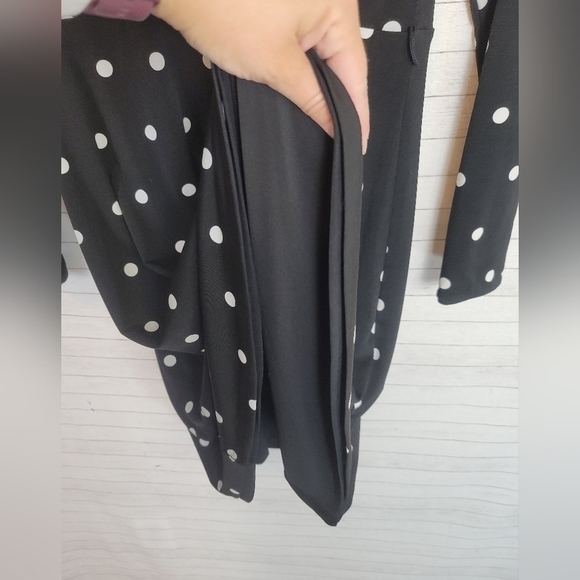 WHBM POLKA DOT REVERISIBLE DRESS, SZ 4 - Picture 9 of 16